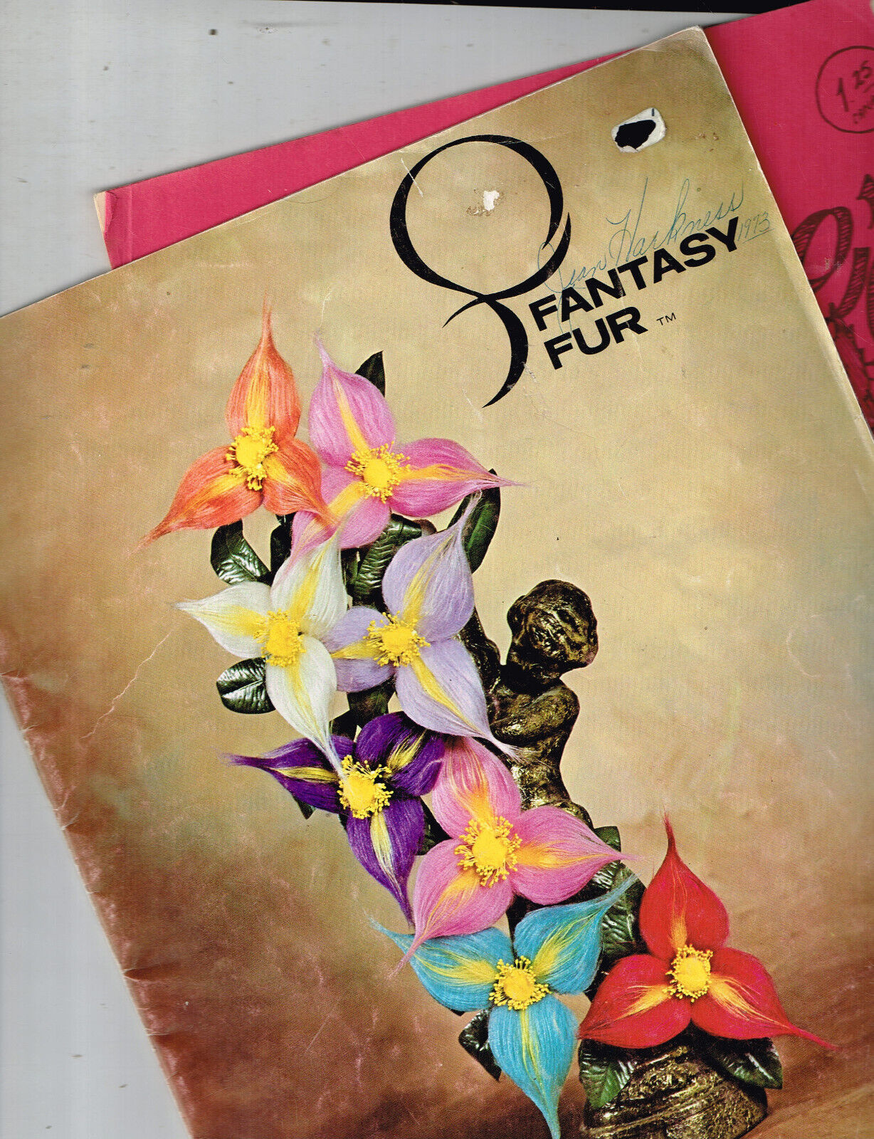 Fantasy Fur + Diane&#39;s Book of Chenille Animals, 2 Books/Illustrated - $6.88