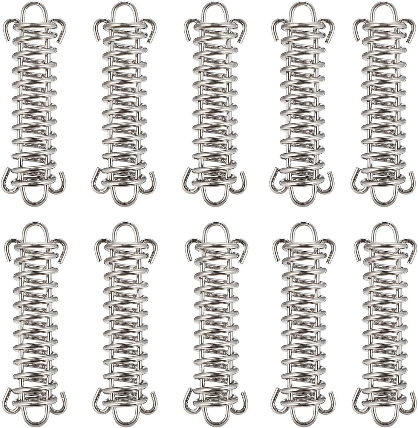 Tobwolf 10 Pc. Tent Spring Buckle Set For Outdoor Camping, Dog Training,... - $35.94