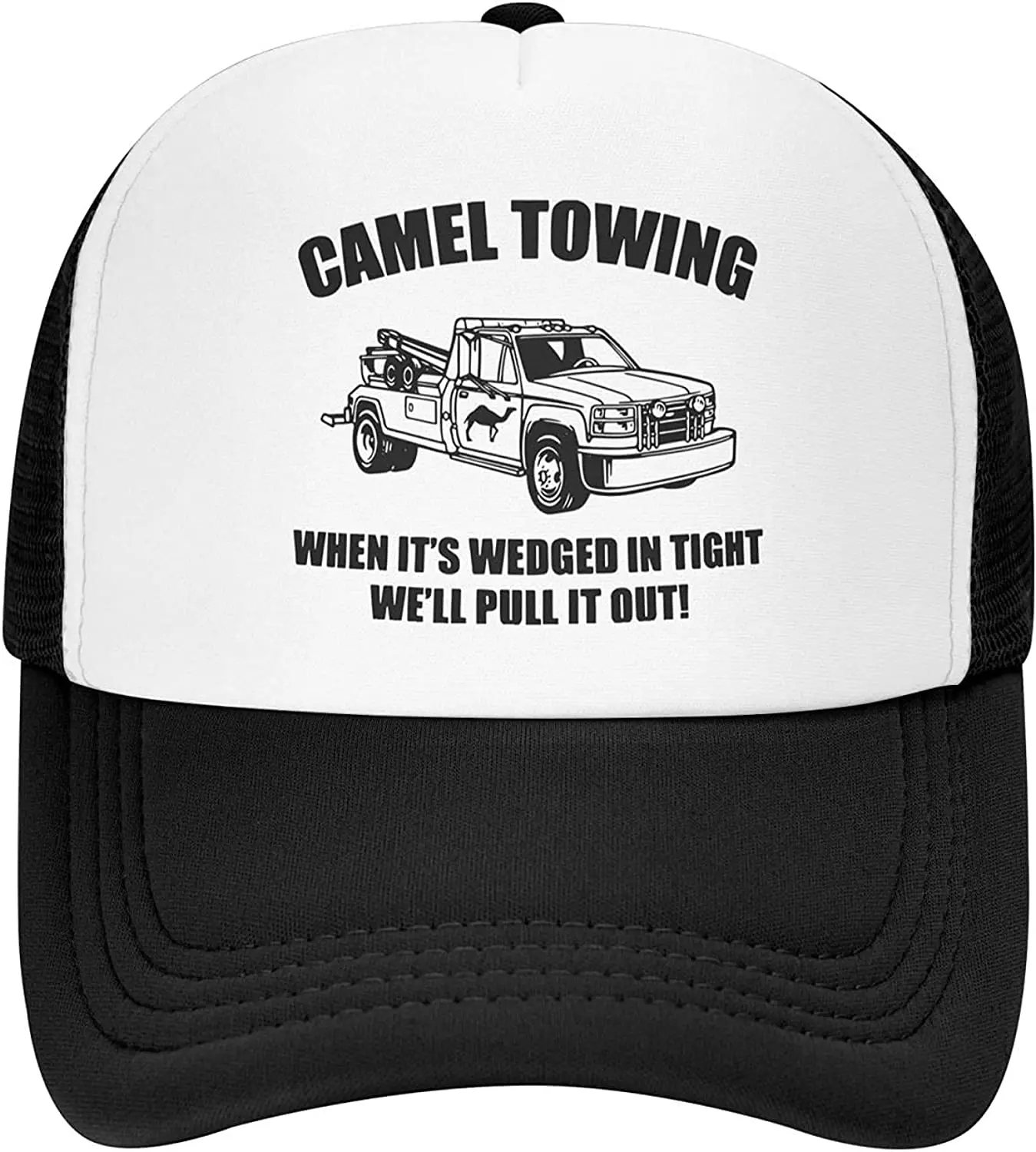 Classic Breathable Camel Towing Youth Adjustable Mesh Hat Trucker Cap Baseball - £14.04 GBP