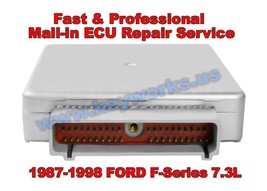 Repair &amp; Return service for ALL 1987-1998 FORD F-Series PCM,ECM, ECU. - $2,740.16 MXN