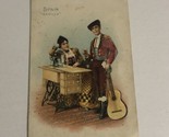 Singer Oil For Singer Sewing Machines Victorian Trade Card VTC 5 - £5.44 GBP