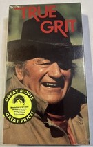 True Grit (VHS, 1989) John Wayne Glen Campbell VCR Tape Color 1969 NEW SEALED - £7.00 GBP