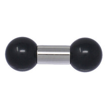 7mm gauge (1g) Eclipse Barbell, Internally threaded 316L stainless steel - $16.97