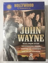 John Wayne: Hollywood Classics 4 Features DVD 2-Disc Set NEW!!!! - £11.01 GBP