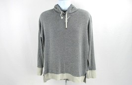 L.L. Bean Women&#39;s Waffle Knit Hoodie Pullover Sz L Casual Activewear Apparel - £15.57 GBP
