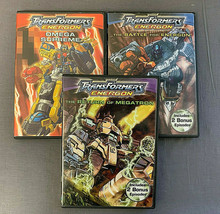 Set Of 3 Dvd&#39;s Transformers: Energon -VARIOUS Titles ~ Full Screen - £10.24 GBP