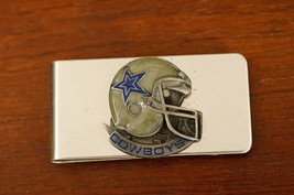 Vintage Advertising Dallas Cowboys Helmet NFL Football Team Metal Money ... - $19.79