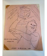 VENICE HIGH SCHOOL 1958 LOS ANGELES ALL-CITY BASKETBALL CHAMPIONSHIP TEA... - $20.45 CAD