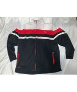 MENS VINTAGE VERY RARE RocaWear Denim Co. Red Black &amp; White 4-XL JACKET - $60.42