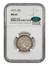 1913 25C NGC/CAC MS65 - £2,362.66 GBP