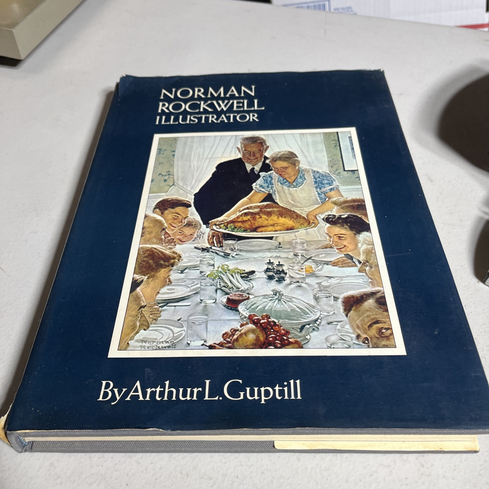 1972 Norman Rockwell Books Autobiography 1st edition Rockwell Illustrator - $8.60