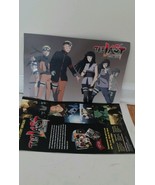 The Last Naruto The Movie 17&quot; x 11&quot; Double sided cardstock 2 posters NYC... - £12.46 GBP