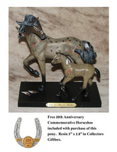 Trail Of Painted Ponies Love Of A Warrior Mother~1E/0154~Free 20th Horseshoe~ - £73.30 GBP