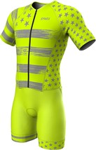 Sparx Mens Elite Aerosuit Triathlon Suit Mens Short Sleeve Tri Suit Skinsuit - £97.13 GBP