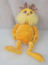 The Lorax Dr Seuss Kohls Cares for Kids 16&quot; Yellow Plush Stuffed Animal Soft Toy - £26.10 GBP