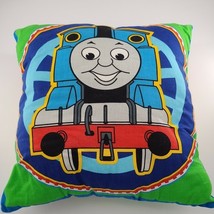 Hand Made Thomas The Train Throw Pillow 15&quot; Square - $15.95