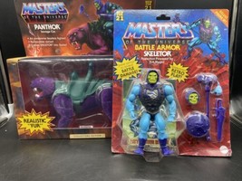  Mattel Masters Of The Universe MOTU 2020 Panthor And Skeletor Figure NIB - $69.29