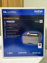 Brand New Brother HL-L2320D Monochrome Laser Printer with Duplex Printing - £138.69 GBP