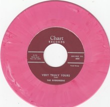 EVERGREENS ~ Very Truly Yours*RARE PINK MARBLE WAX*M-45 ! - £8.00 GBP