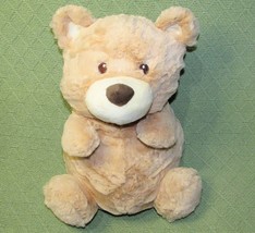 Kellytoy Baby Plush Teddy Bear Rattle Crinkle Ears 12&quot; Stuffed Animal Soft Toy - £7.45 GBP
