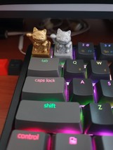 Cute cat and Lucky cat keycaps 3D printed - £7.99 GBP
