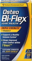 Osteo Bi-Flex Triple Strength with Vitamin D Glucosamine Chondroitin Joint Healt - £39.95 GBP