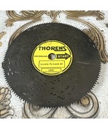 Vintage Thorens Switzerland 4 1/2&quot; Metal Song Disc #1481 “Lovely To Look... - €40,59 EUR