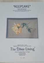 The Silver Lining Counted Cross Stitch Pattern Keepsake Yellow Rose - $8.50