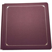 Creative Memories 12x12 Album Purple w. Silver Trim w. Pages, Exc Used C... - $39.99