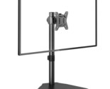 HUANUO Single Monitor Stand, Free Standing Monitor Desk Stand for 13 to ... - £42.99 GBP
