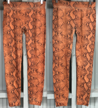 Blue Star Clothing Faux Snake Large Stretch Pants Leggings - £13.61 GBP