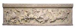 Alexander the Great Sarcophagus Hunt Greek Hellenistic Sculpture relief replica  - £2,758.98 GBP