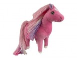 Hallmark Rainbow Brite Stuffed Animal Toy Horse Pony Pink or Purple 12 i... - $8.90