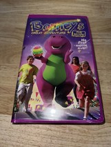 Barney’s Great Adventure The Movie  VHS Tape 1998 Purple Clamshell Polygram - £4.74 GBP