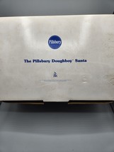 Pillsbury Doughboy Santa Porcelain Doll Danbury Mint Christmas Figurine - £116.77 GBP