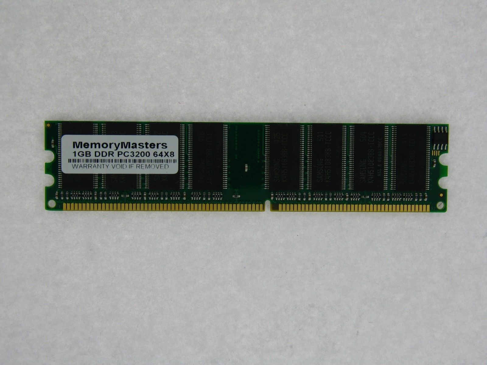 Primary image for 1GB  PC3200 CL3 DDR-400 184-pin nonECC DIMM