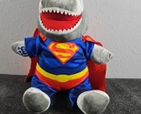 Build a Bear Great White Shark Toothy Shark Week Wearing a Superman Cost... - £15.34 GBP