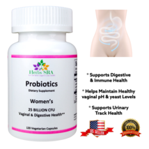 Probiotics for Women&#39;s Well-being: Acidophillus, Reuteri, Rhamnosus, 120 Capsule - £14.98 GBP