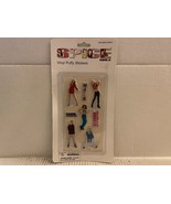 Vintage 1997 Spice Girls Vinyl Puffy Stickers, Still Sealed - £31.64 GBP