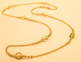 18K Gold Necklace From Singapore ##76 - £388.74 GBP