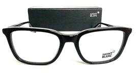 New MONTBLANC MB 544 001 54-19-145 Black Rx-able Men&#39;s Eyeglasses Frame ... - £198.52 GBP