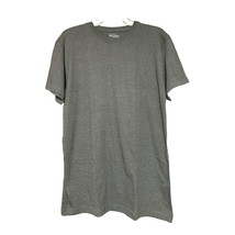 Galaxy by Harvic Mens Charcoal Gray Cotton Short Sleeve T Shirts Size Large New - £4.66 GBP