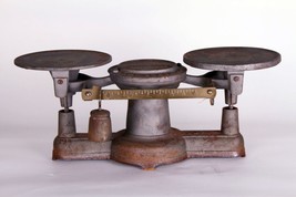 Antique Howe Scale Co. 1897 Ruthland, VT No. 1 Serial No .8520 Cast Iron Scale - £233.54 GBP