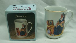 1982 Norman Rockwell &quot;Memories&quot; 4&quot; Collectible Ceramic Mug New In Box - £11.87 GBP