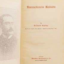 Barrack Room Ballads Book Rudyard Kipling Published Donohue Henneberry Co 1890s image 5