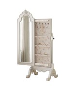 Edalene Jewelry Armoire, Pearl White Finish - $8,725.17 MXN