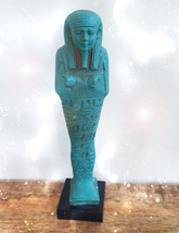 HAUNTED EGYPTIAM SHABTI STATUE IMMORTAL OMNIPOTENCE CODES MAGICK CASSIA4 - $304.77