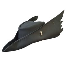 Bloodborne Hunter Black Leather Hat - $385.00
