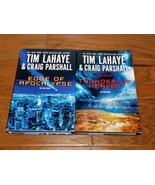 Tim LaHaye Craig Parshall SIGNED! Edge Apocalypse Thunder Heaven The End... - $19.79