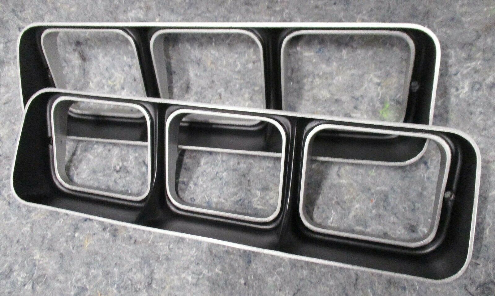 ROADRUNNER TAILLIGHT BEZELS 73 74 - NOS PERFECT!! road runner grille 197... - $355.00